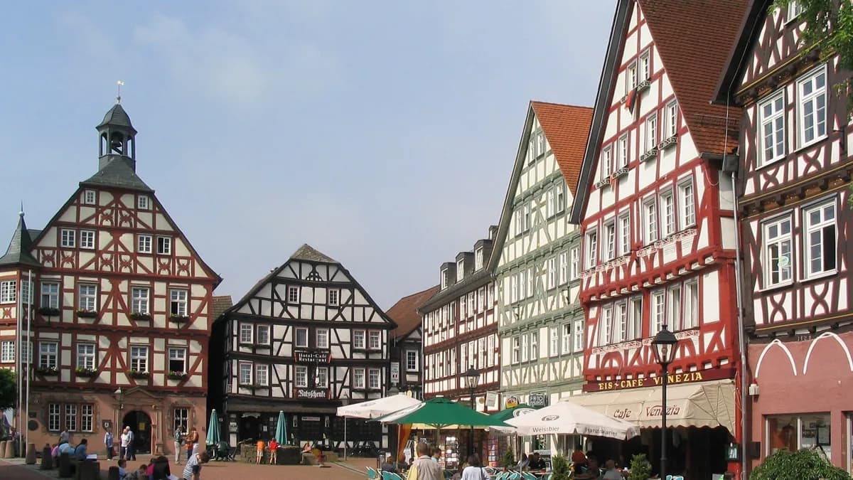 Stadtansicht von Grünberg