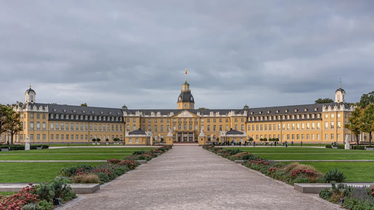 Stadtansicht von Karlsruhe